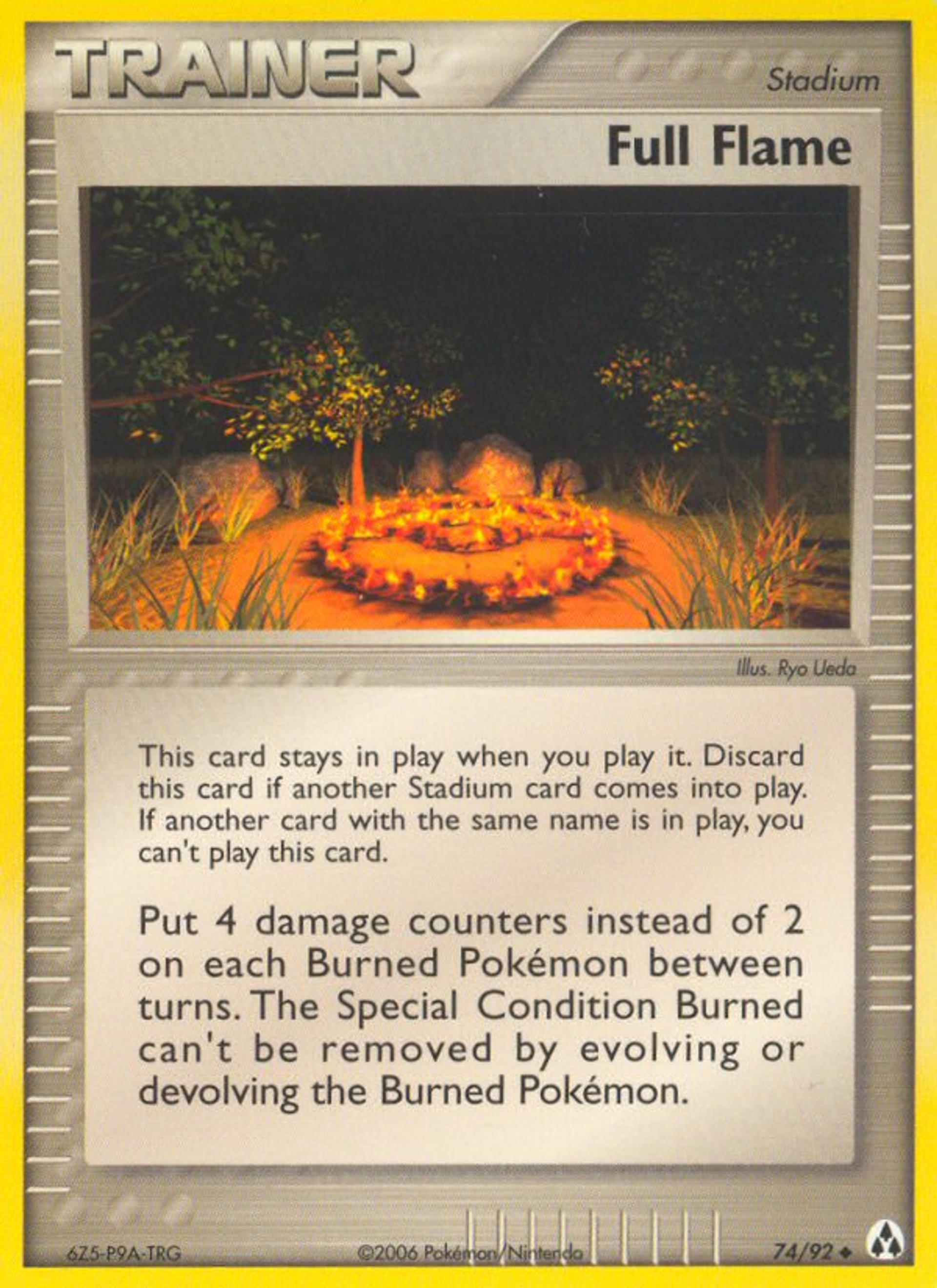 Full Flame — EX Legend Maker — Pokémon