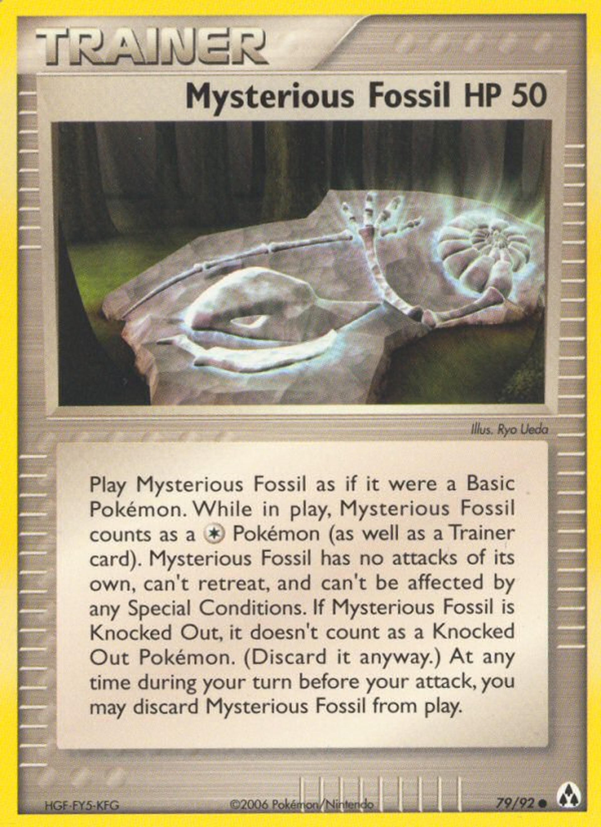 Mystérieux Fossile — EX Legend Maker — Pokémon