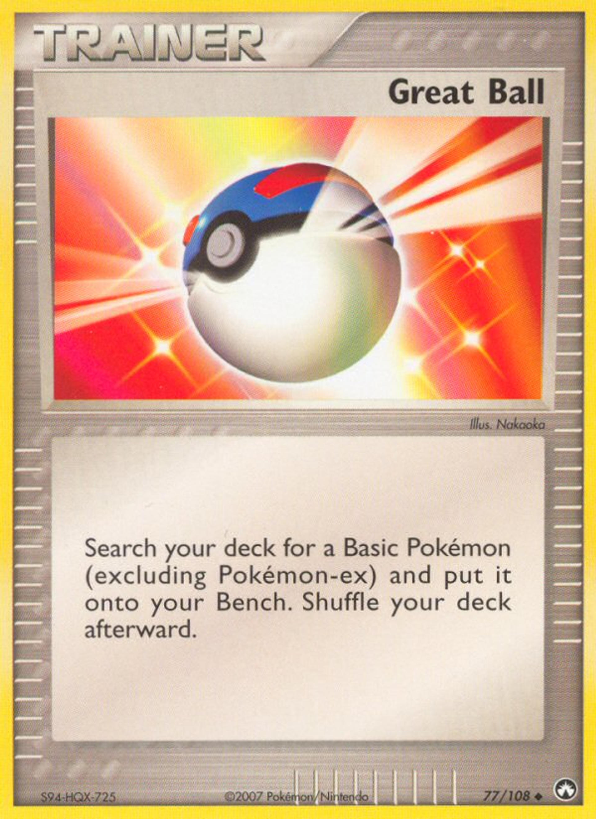 Great Ball — EX Power Keepers — Pokemon