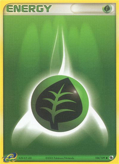 Grass Energy — EX Ruby and Sapphire — Pokemon