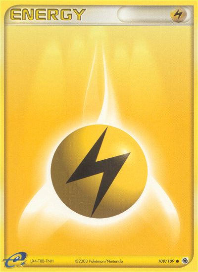 Lightning Energy — EX Ruby and Sapphire — Pokemon