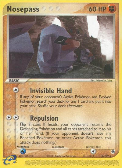 Nosepass — EX Ruby and Sapphire — Pokemon