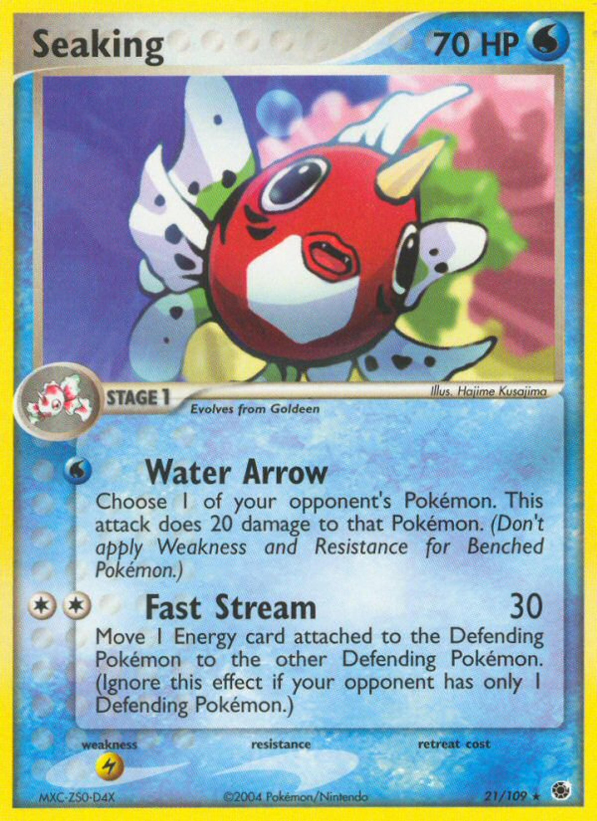 Seaking — EX Ruby and Sapphire — Pokémon