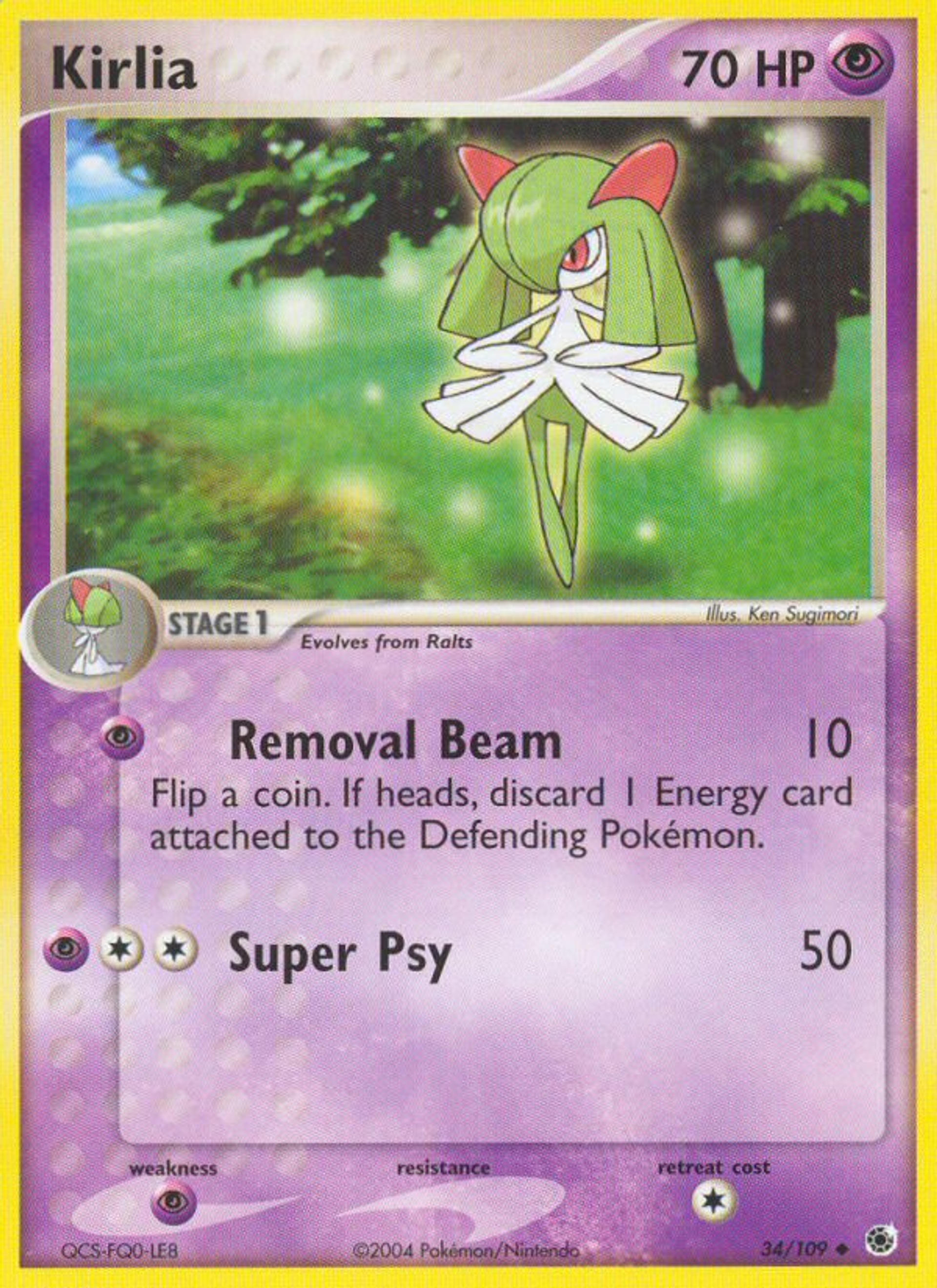 Kirlia — EX Ruby and Sapphire — Pokémon