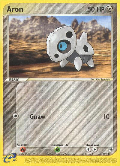 Aron — EX Ruby and Sapphire — Pokemon