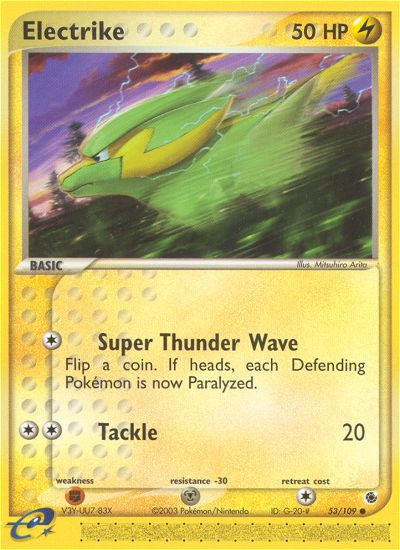 Electrike — EX Ruby and Sapphire — Pokemon