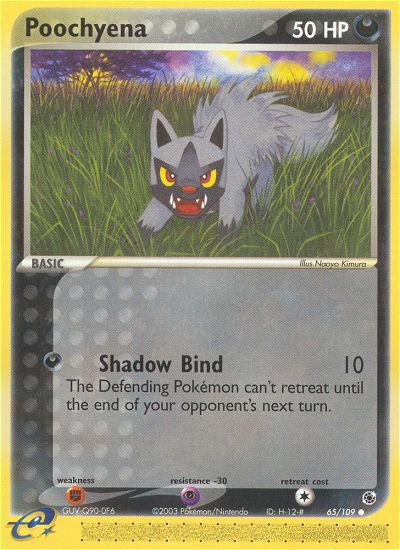 Poochyena — EX Ruby and Sapphire — Pokemon