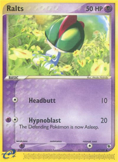 Ralts — EX Ruby and Sapphire — Pokemon