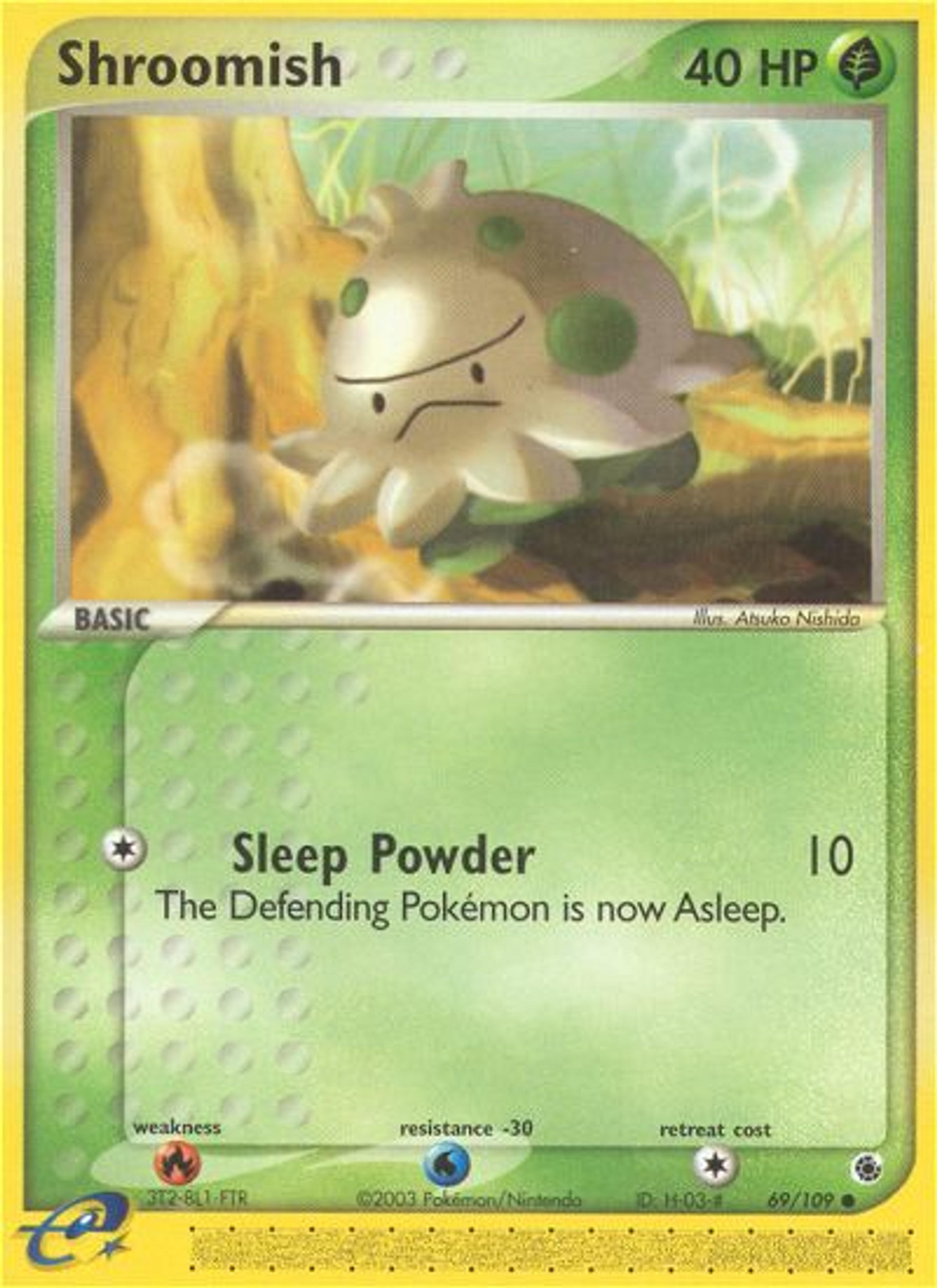 Shroomish — EX Ruby and Sapphire — Pokémon