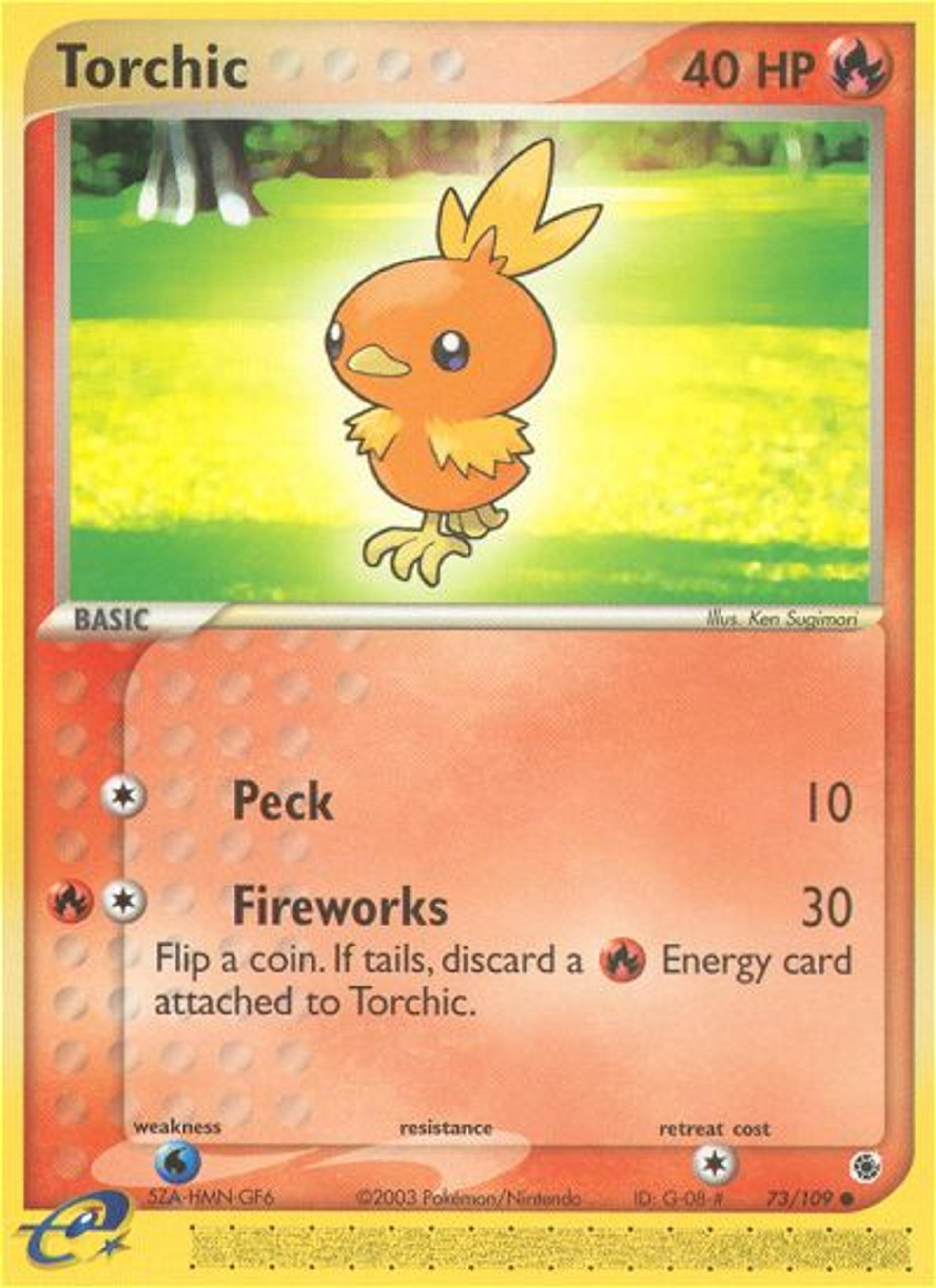 Torchic — EX Ruby and Sapphire — Pokémon