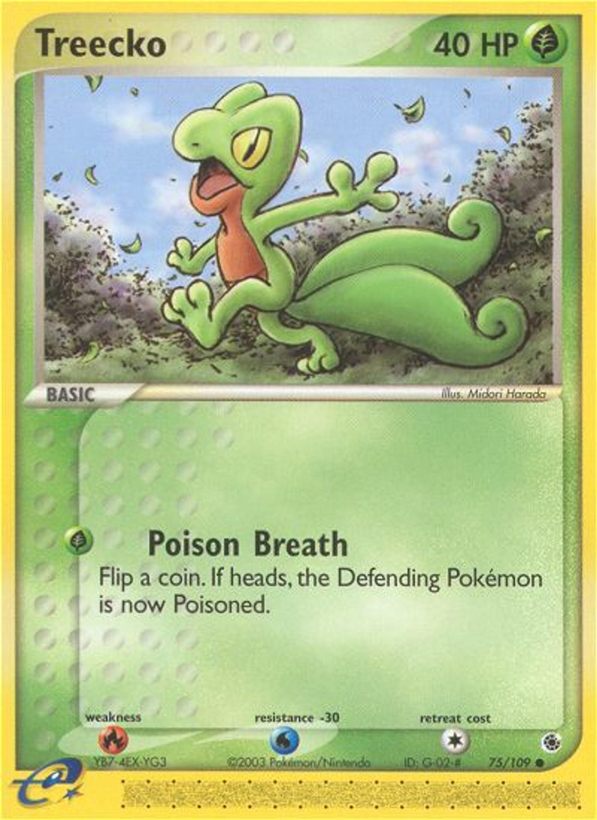 Treecko — EX Ruby and Sapphire — Pokémon