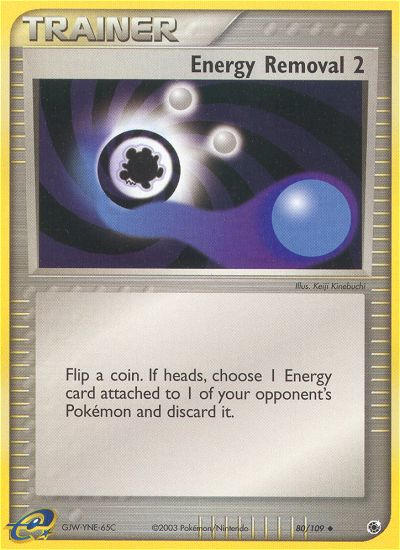 Energy Removal — EX Ruby and Sapphire — Pokemon
