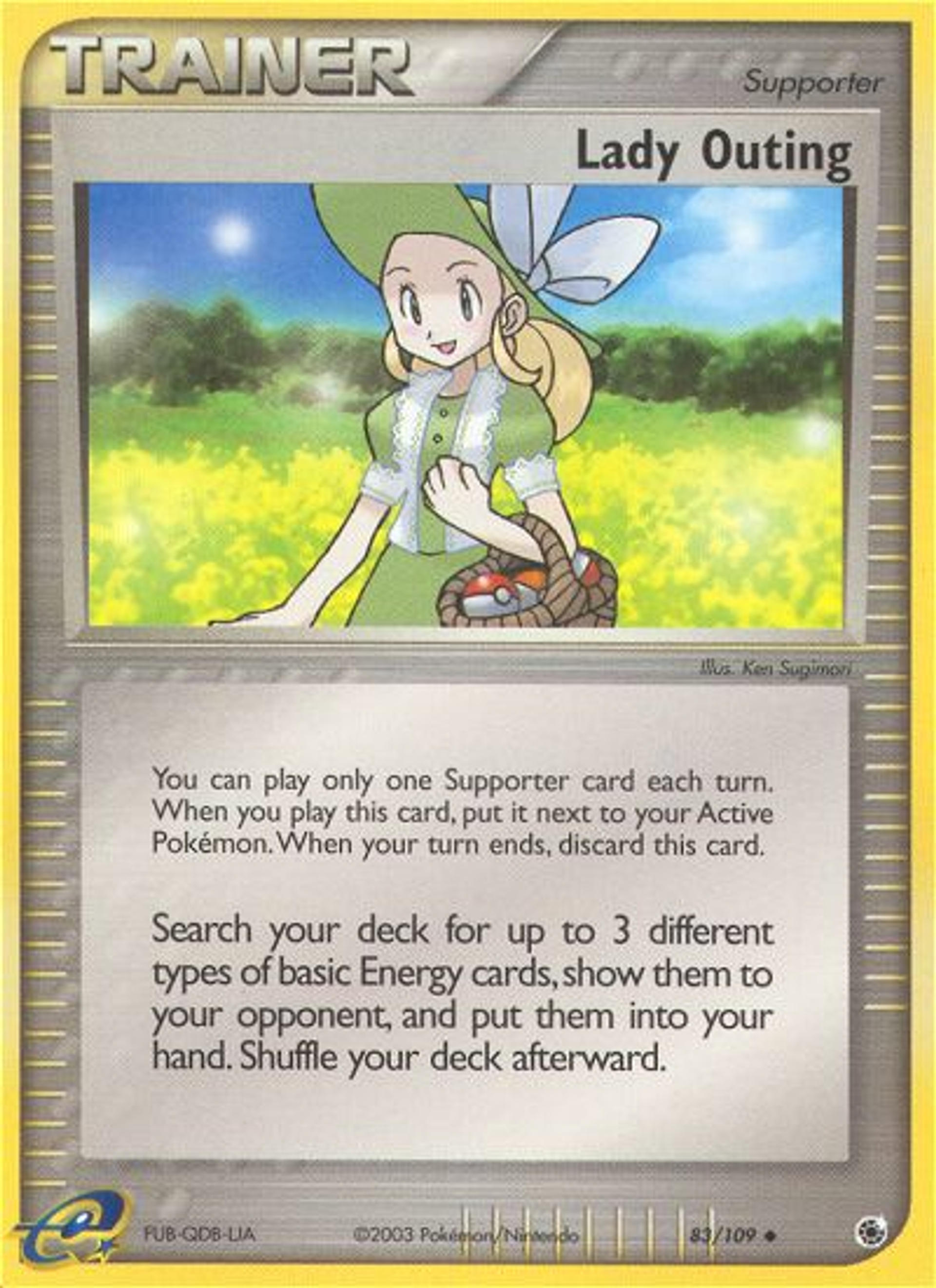 Lady Outing — EX Ruby and Sapphire — Pokémon