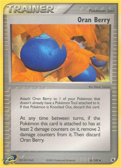 Oran Berry from EX Ruby and Sapphire - Pokemon