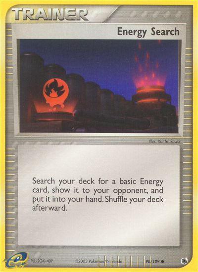 Energy Search — EX Ruby and Sapphire — Pokemon