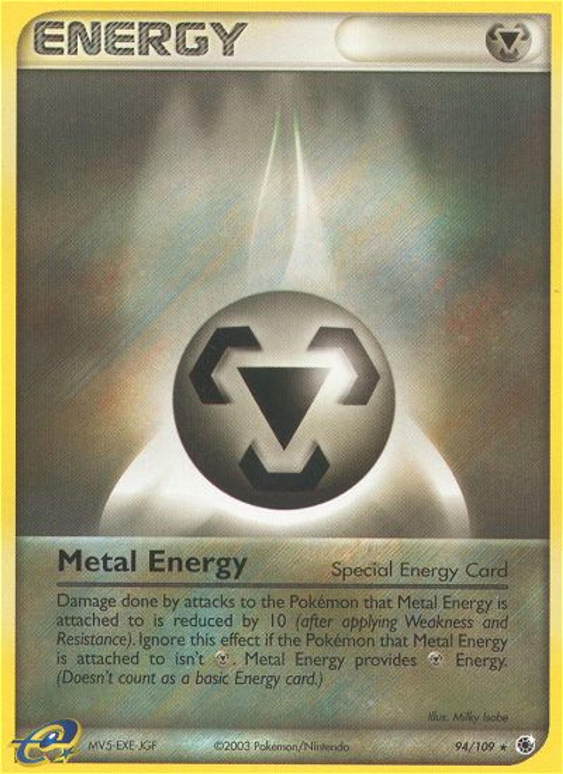 Metal Energy — EX Ruby and Sapphire — Pokémon