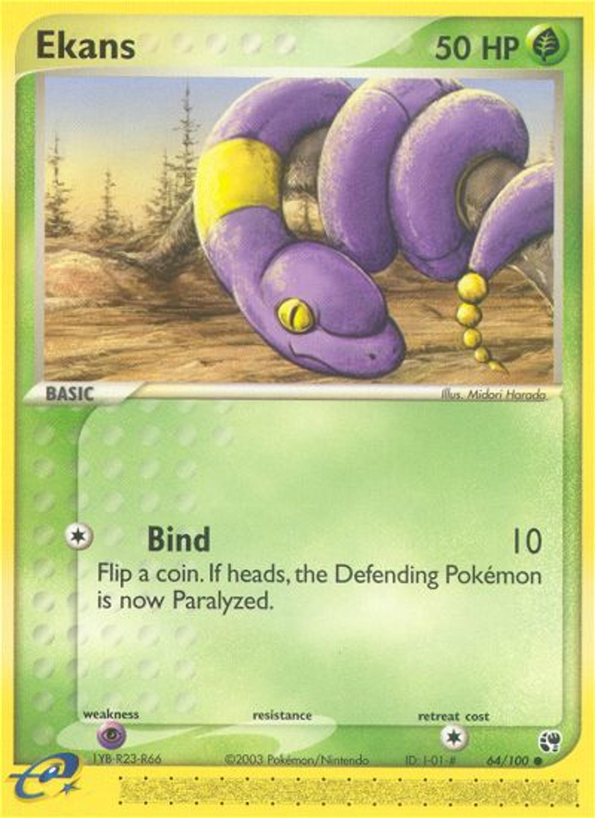 Ekans — EX Sandstorm — Pokémon