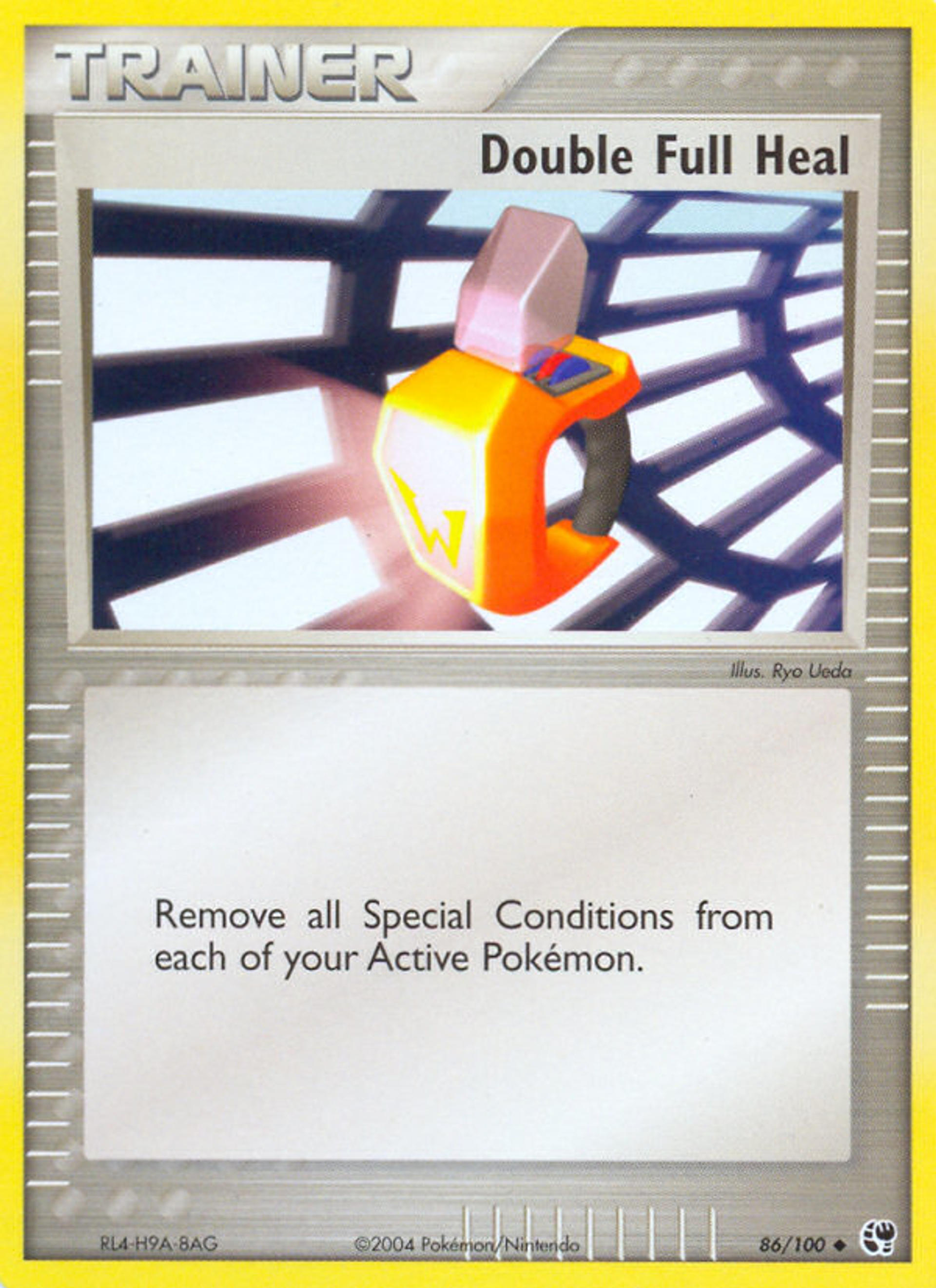Double Full Heal — EX Sandstorm — Pokémon