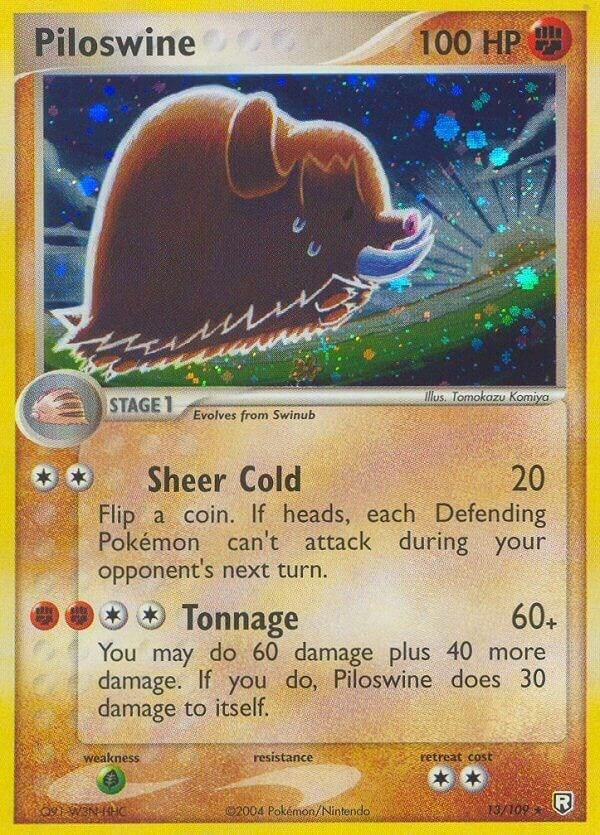 Piloswine — EX Team Rocket Returns — Pokemon