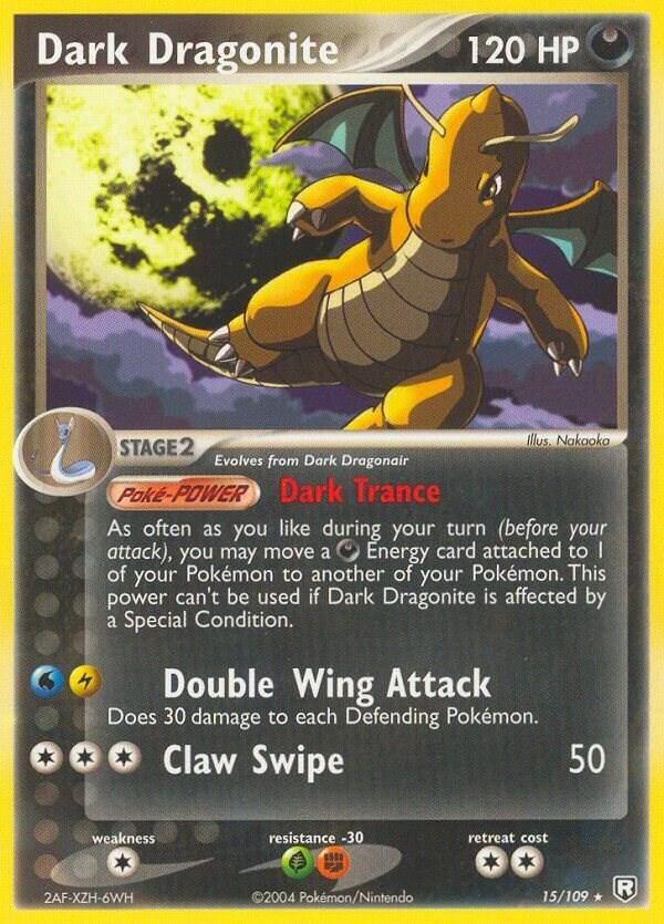 Dark Dragonite from EX Team Rocket Returns - Pokemon