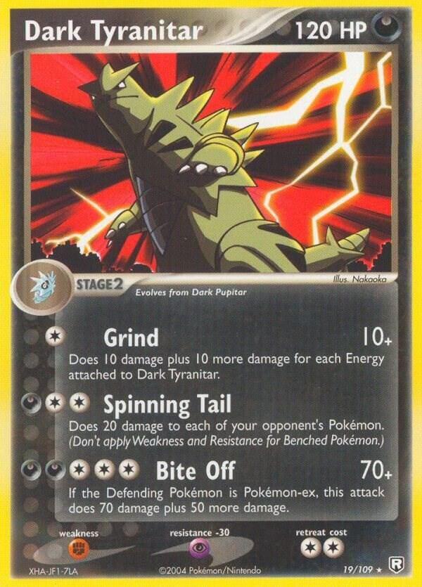 Dark Tyranitar — EX Team Rocket Returns — Pokemon