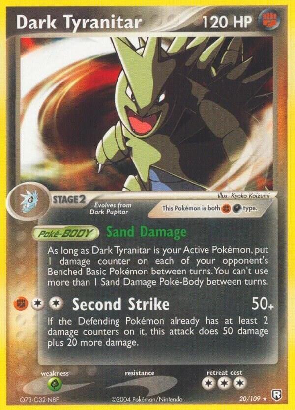 Dark Tyranitar — EX Team Rocket Returns — Pokemon