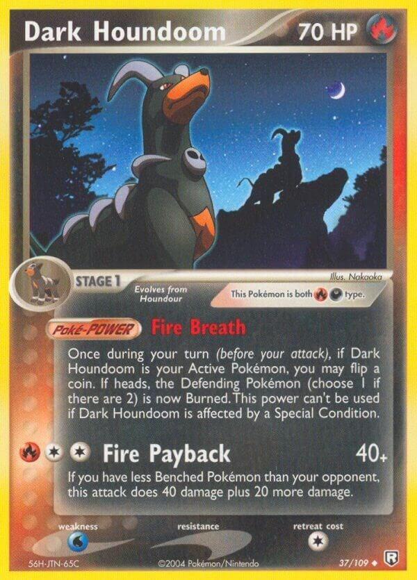 Dark Houndoom from EX Team Rocket Returns - Pokemon