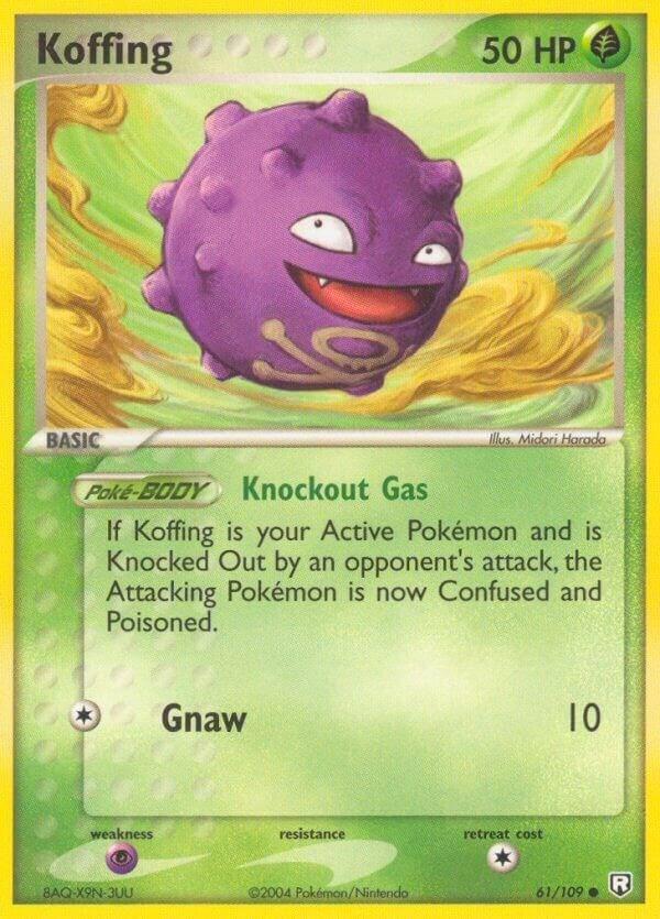 Koffing from EX Team Rocket Returns - Pokemon