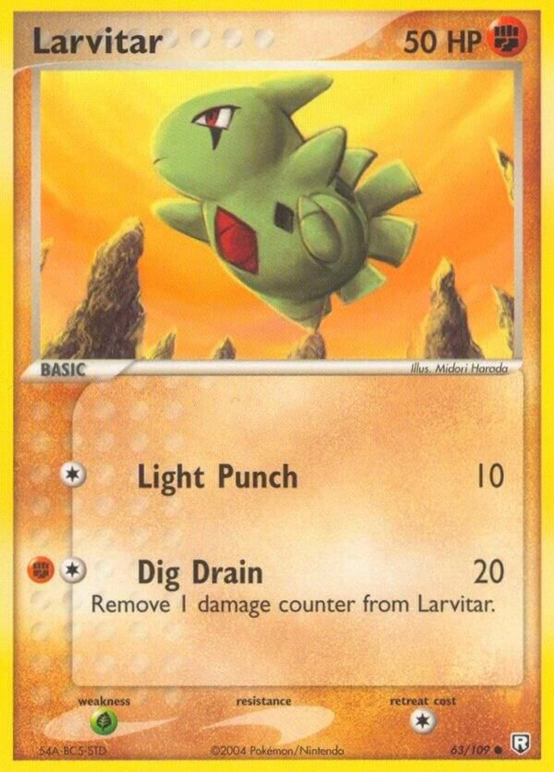 Larvitar — EX Team Rocket Returns — Pokémon