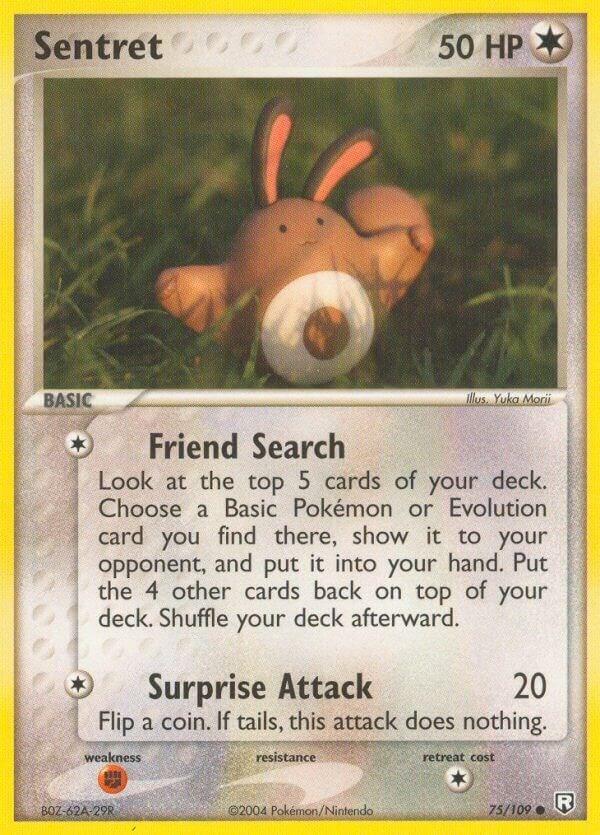 Sentret from EX Team Rocket Returns - Pokemon