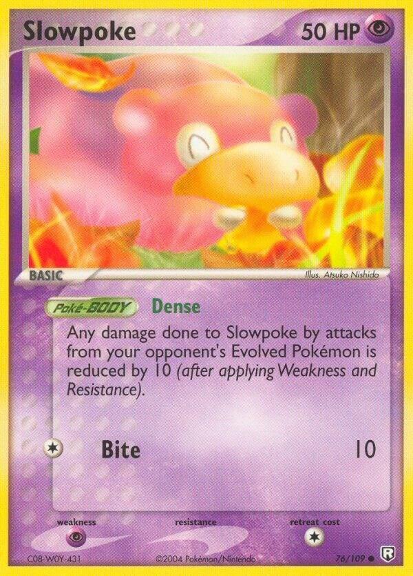 Slowpoke from EX Team Rocket Returns - Pokemon