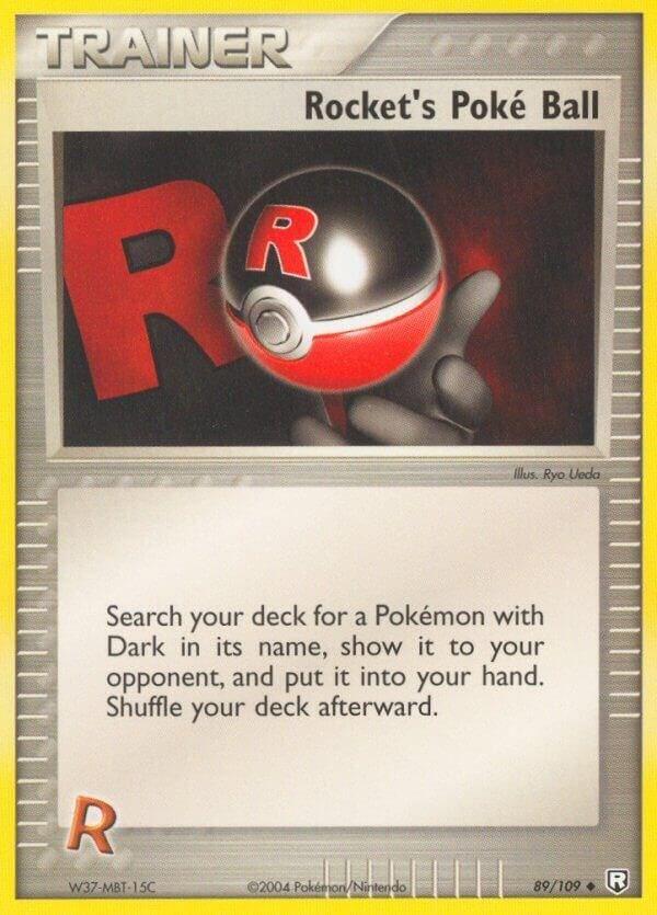 Rocket's Poke Ball from EX Team Rocket Returns - Pokemon