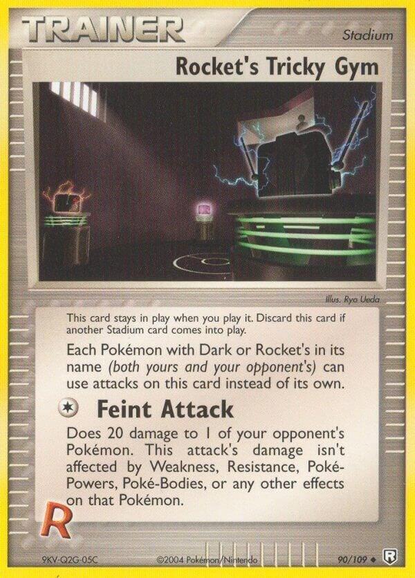 Rocket's Tricky Gym — EX Team Rocket Returns — Pokemon