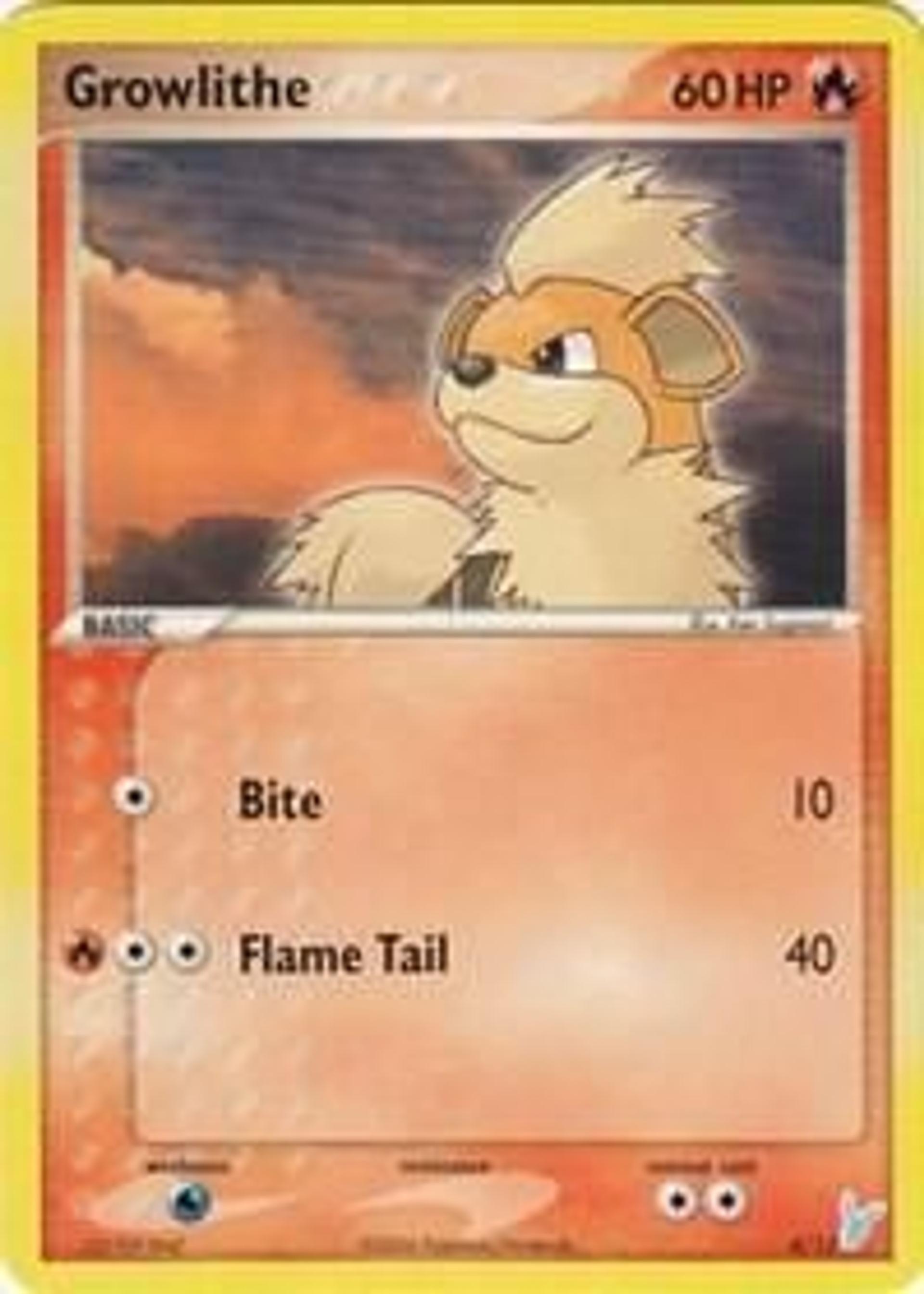 Growlithe — EX Trainer Kit 2: Plusle & Minun — Pokémon