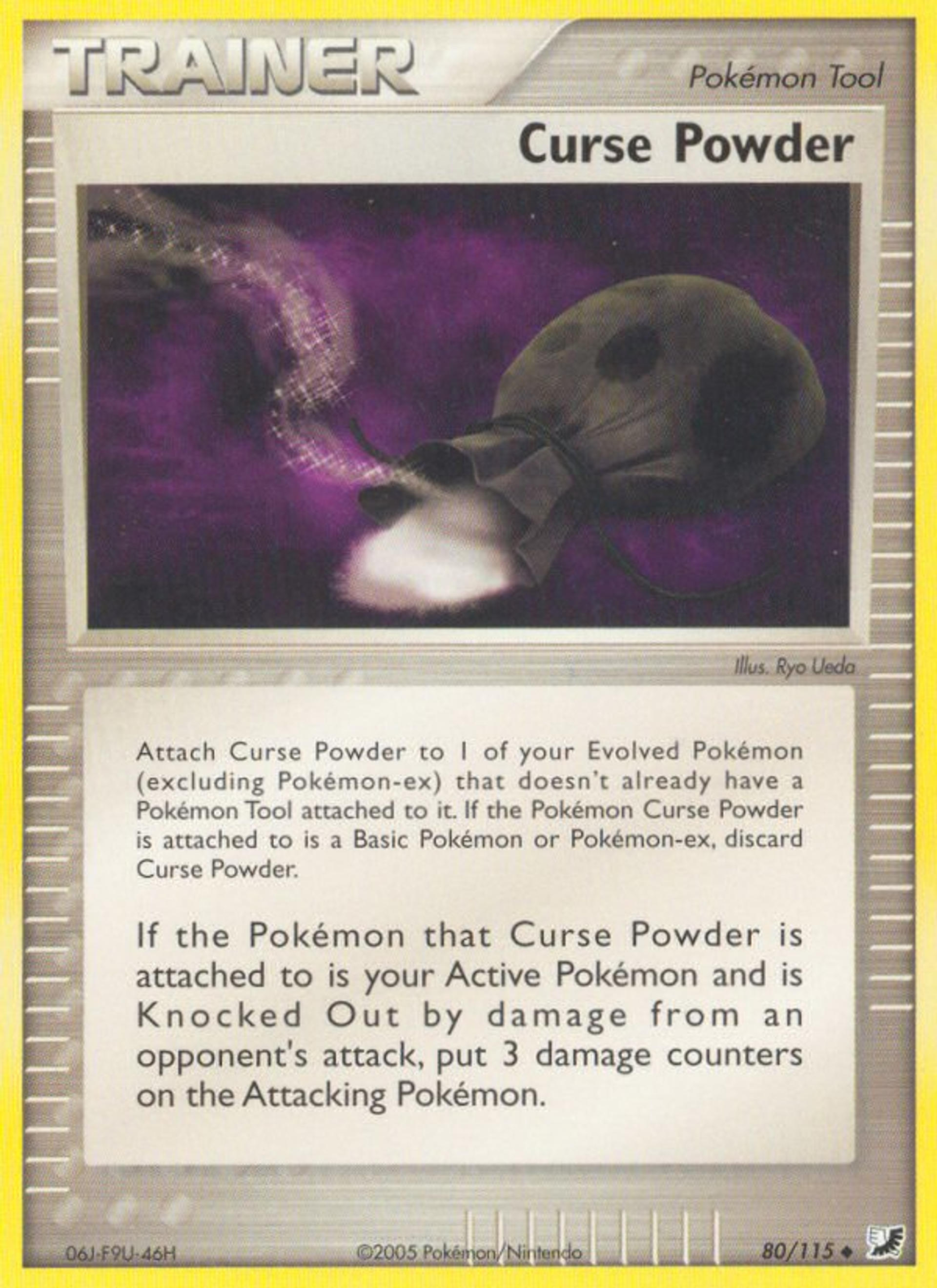 Curse Powder — EX Unseen Forces — Pokémon