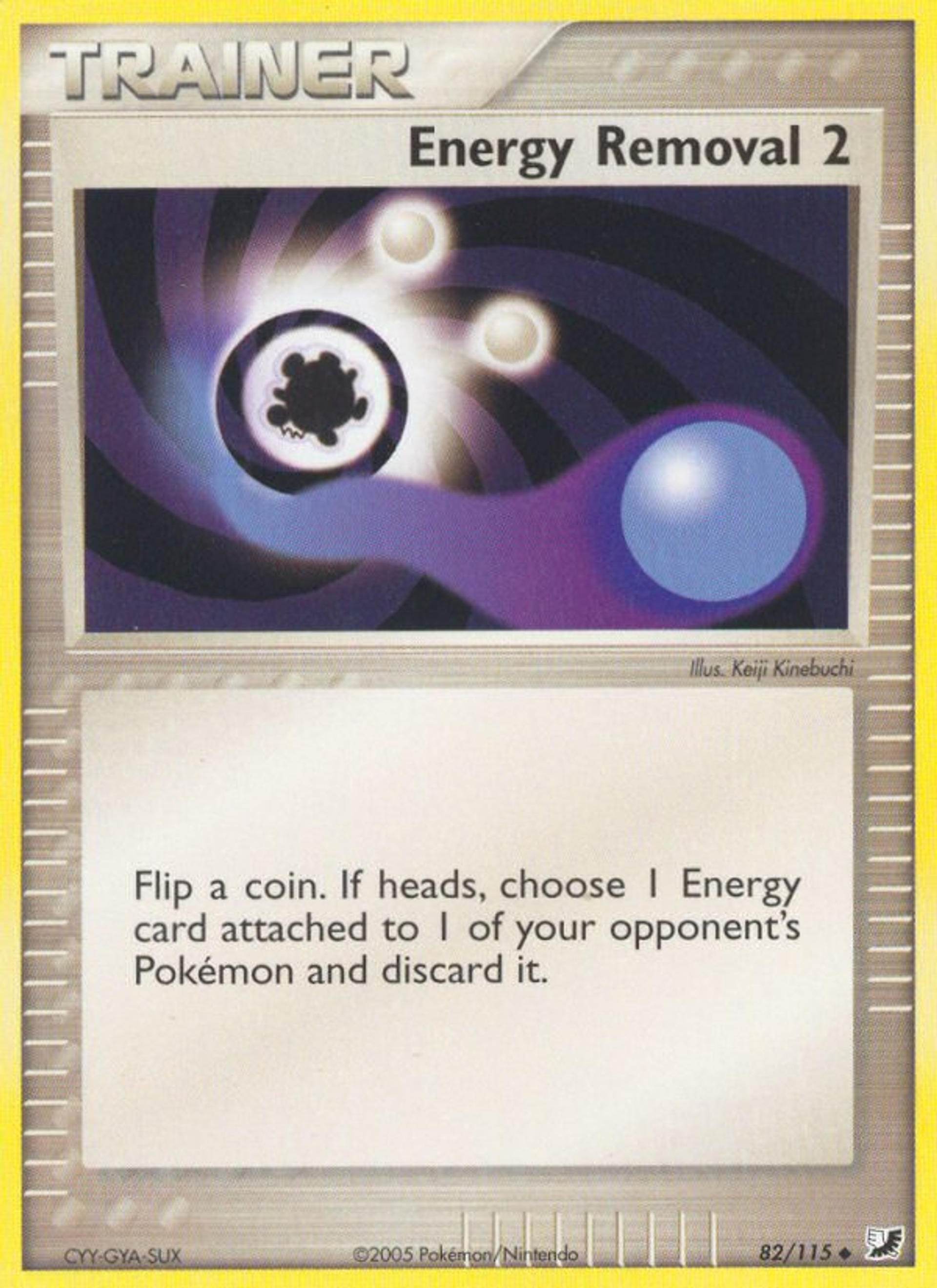 Energy Removal — EX Unseen Forces — Pokémon
