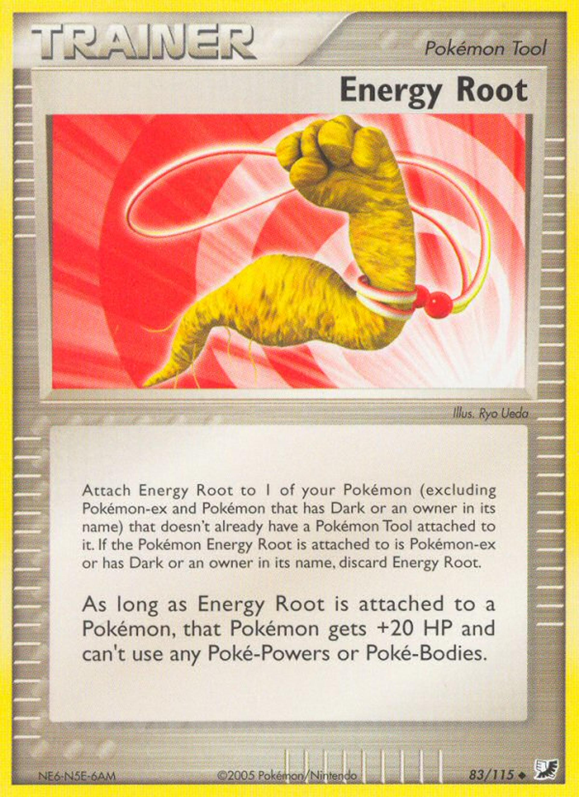 Energy Root — EX Unseen Forces — Pokémon