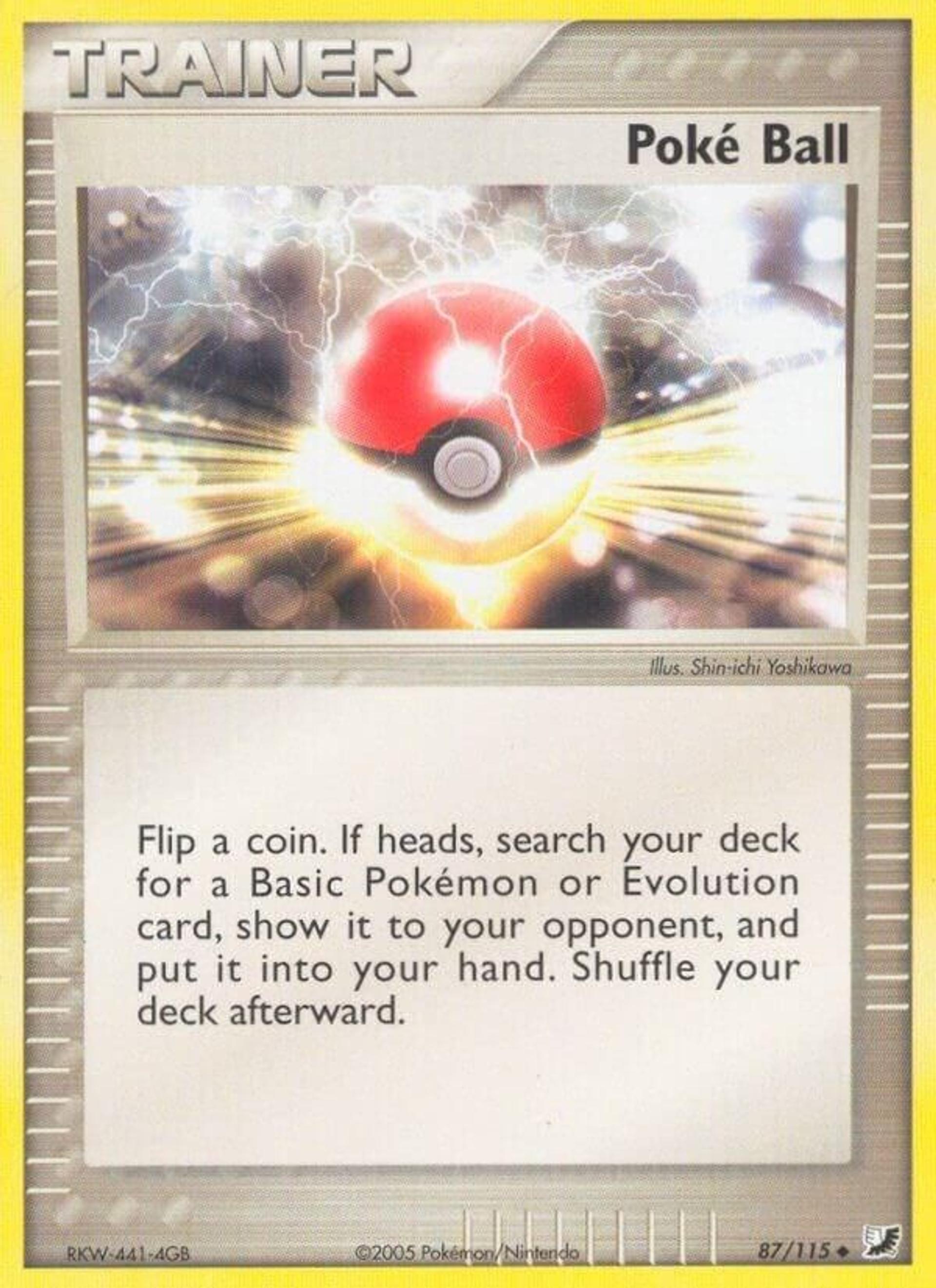 Poke Ball — EX Unseen Forces — Pokémon