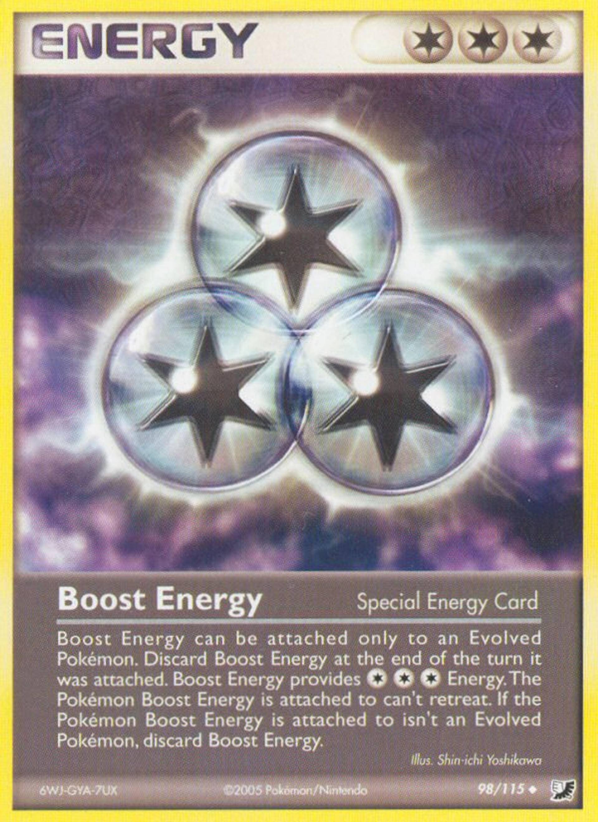 Boost Energy — EX Unseen Forces — Pokémon