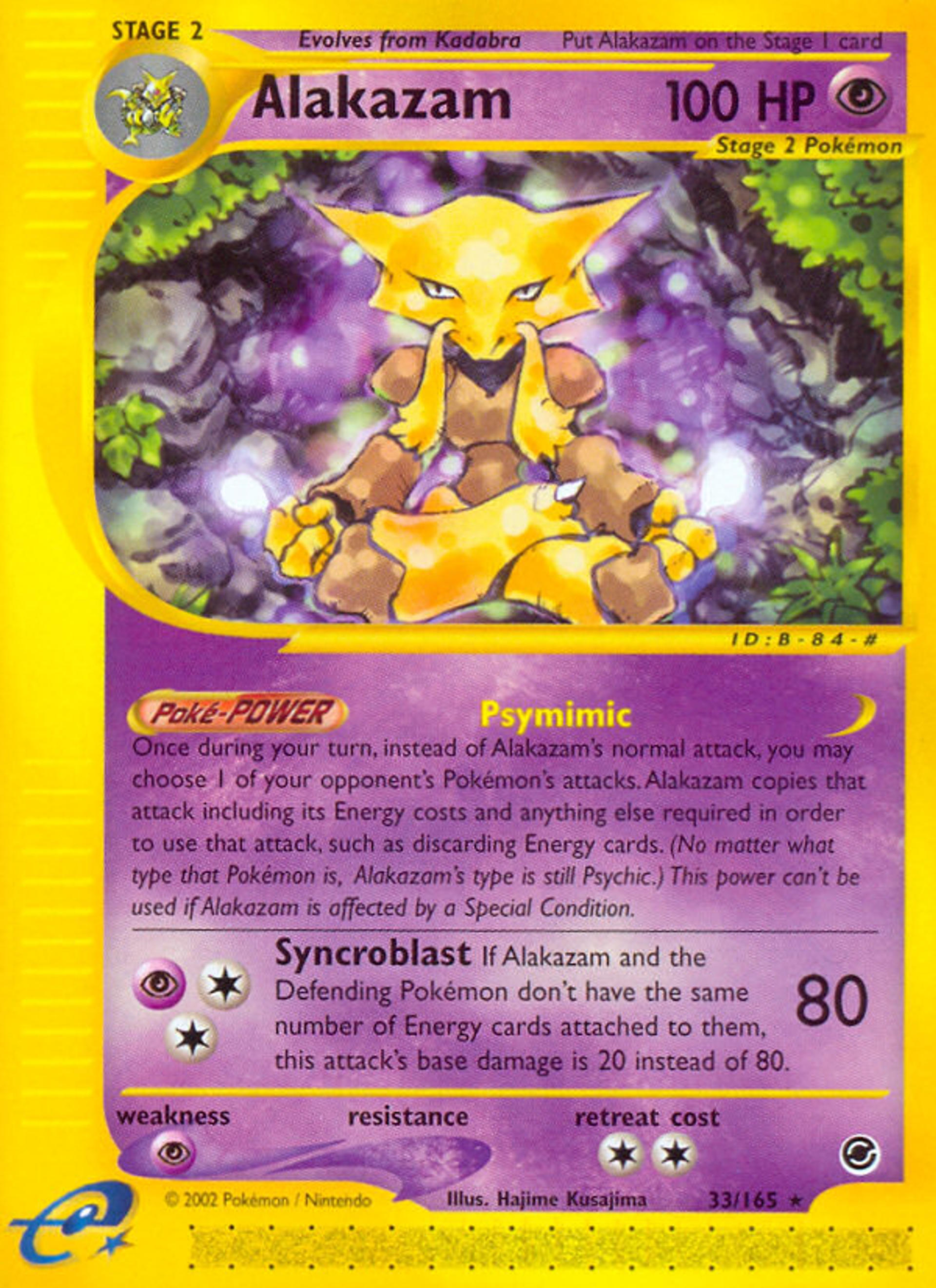 Alakazam — Expedition — Pokemon