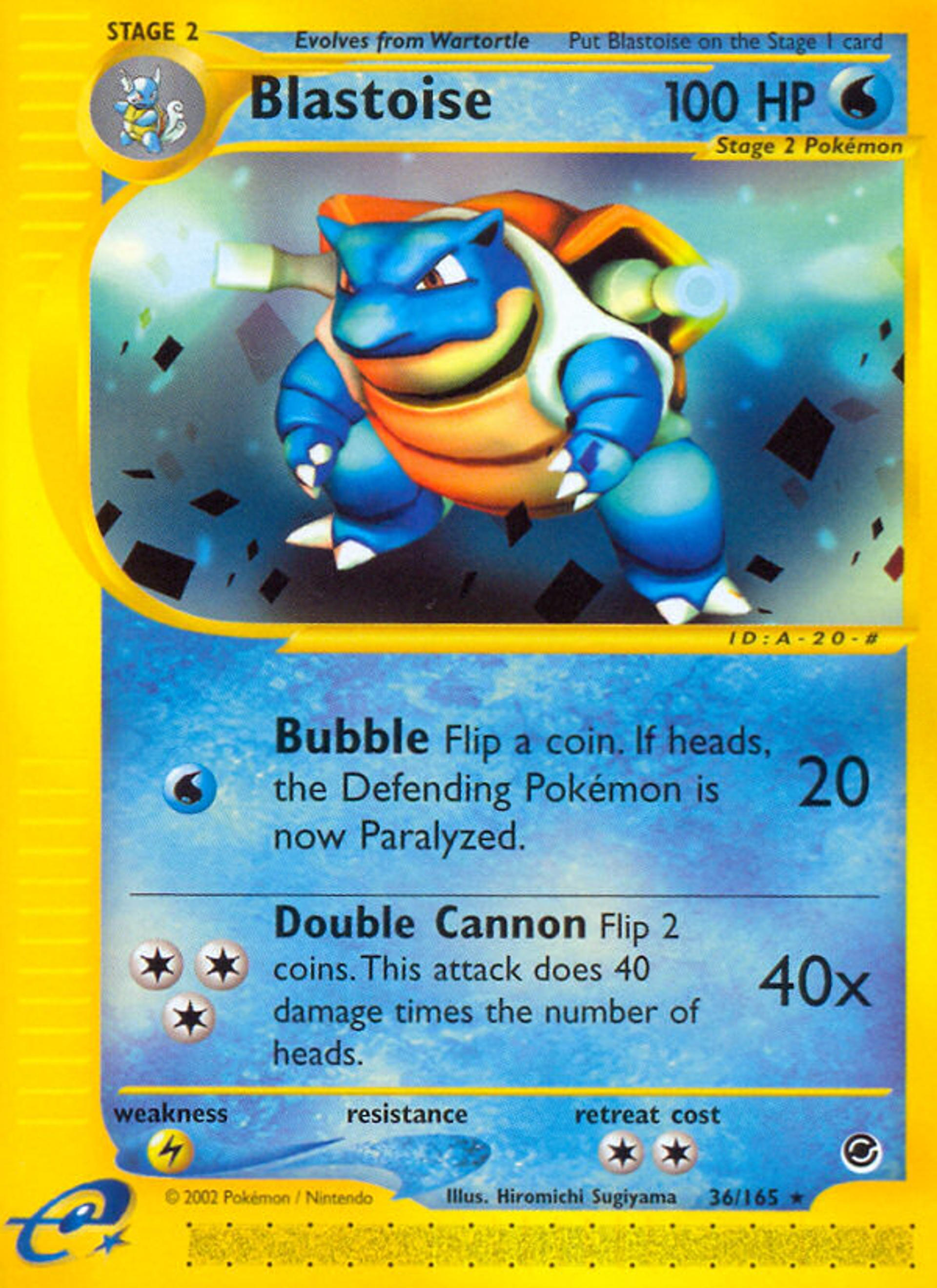 Blastoise — Expedition — Pokemon