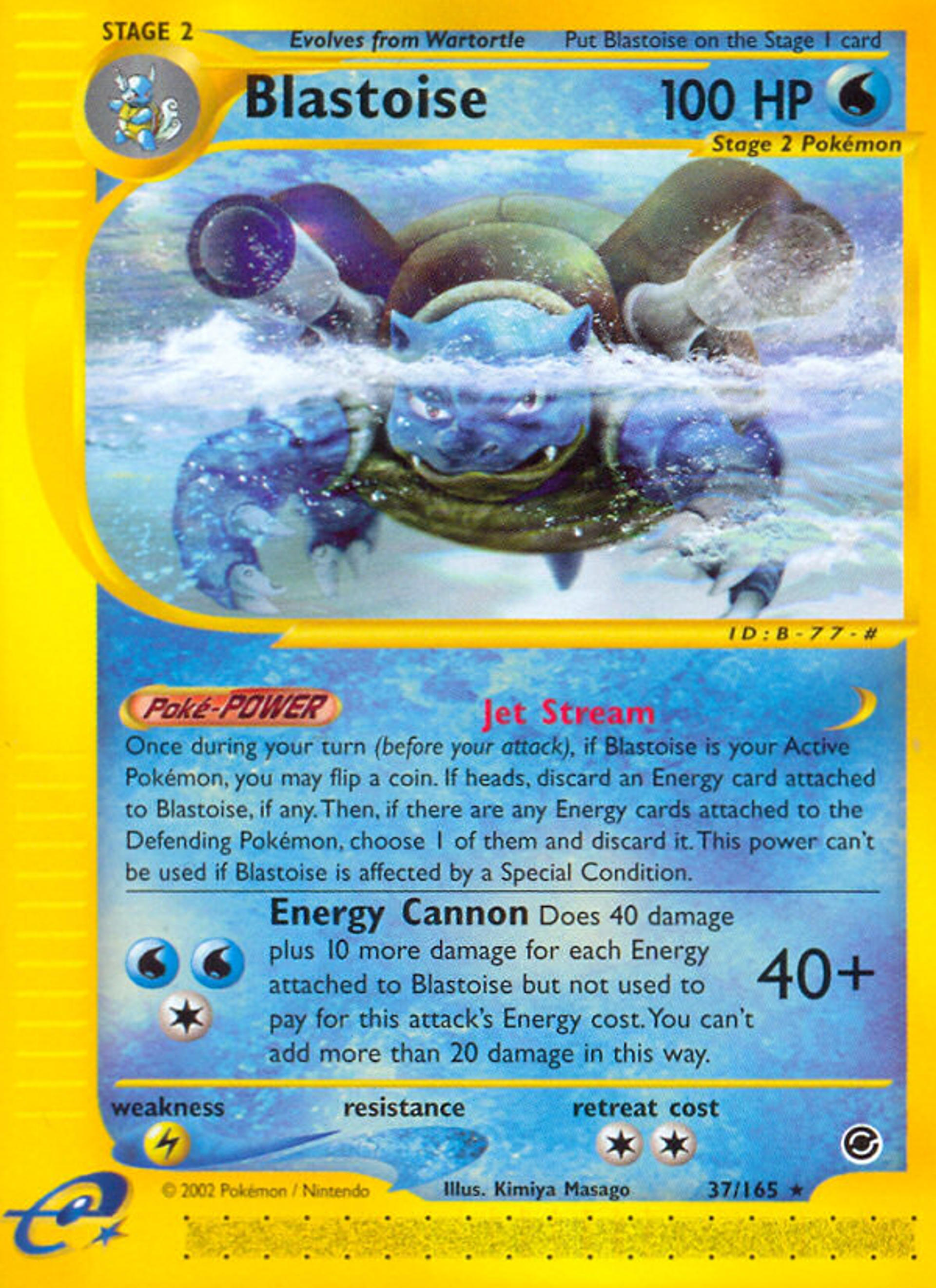 Blastoise — Expedition — Pokemon