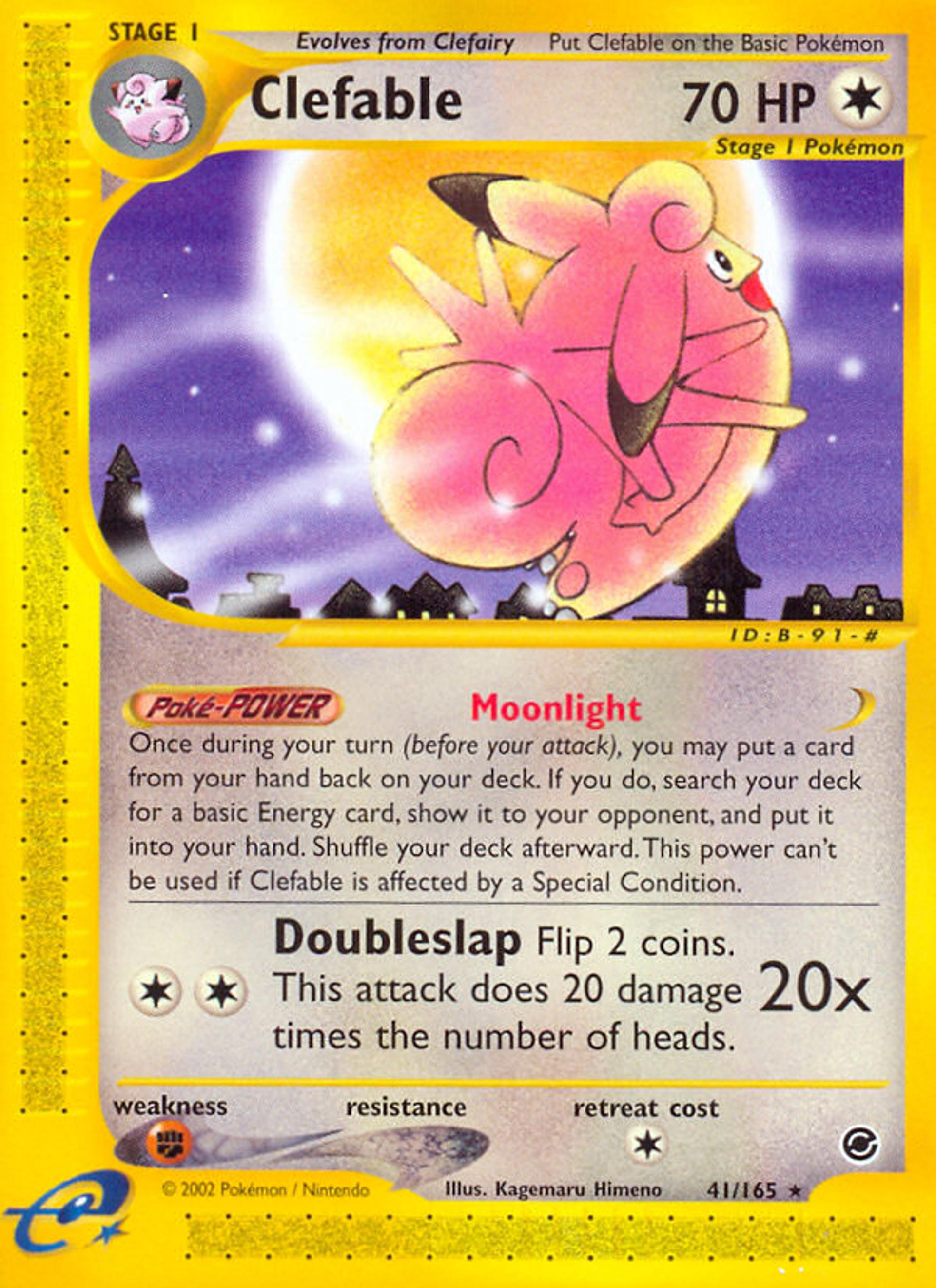 Clefable — Expedition — Pokemon