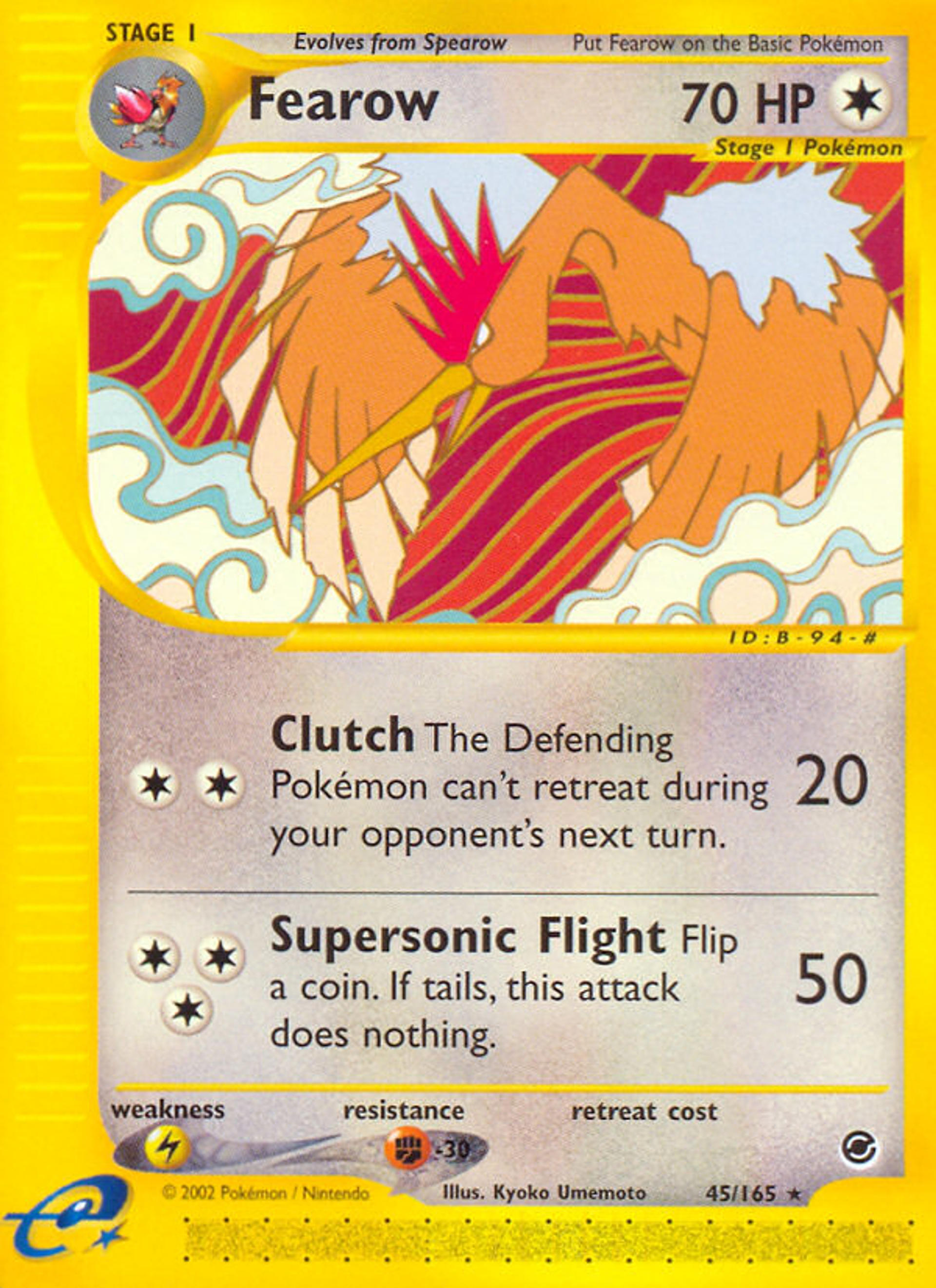 Fearow — Expedition — Pokemon