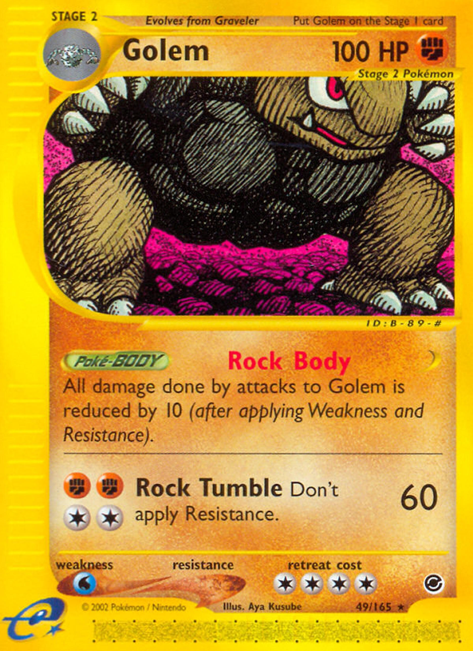 Golem — Expedition — Pokemon