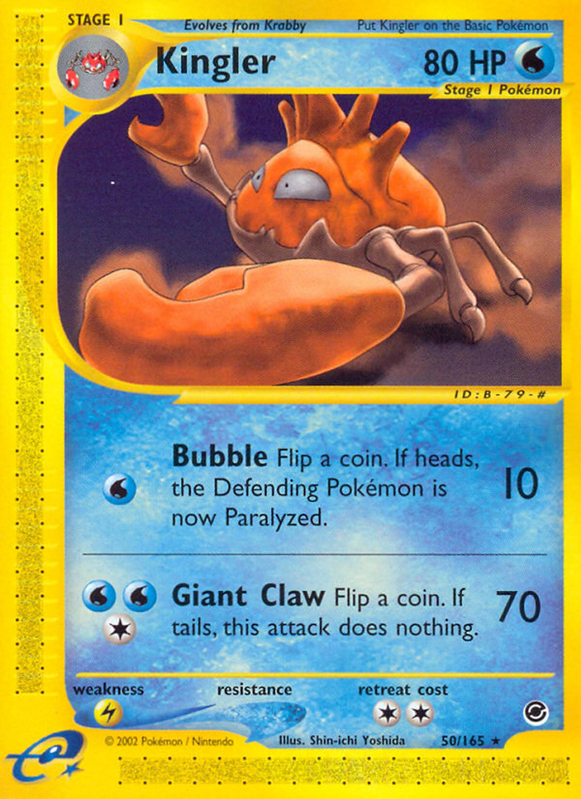 Kingler — Expedition — Pokemon