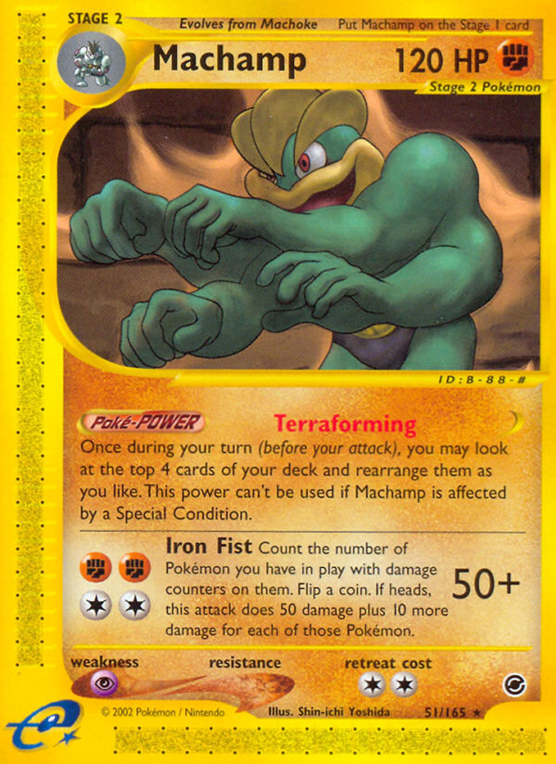 Machamp — Expedition — Pokemon