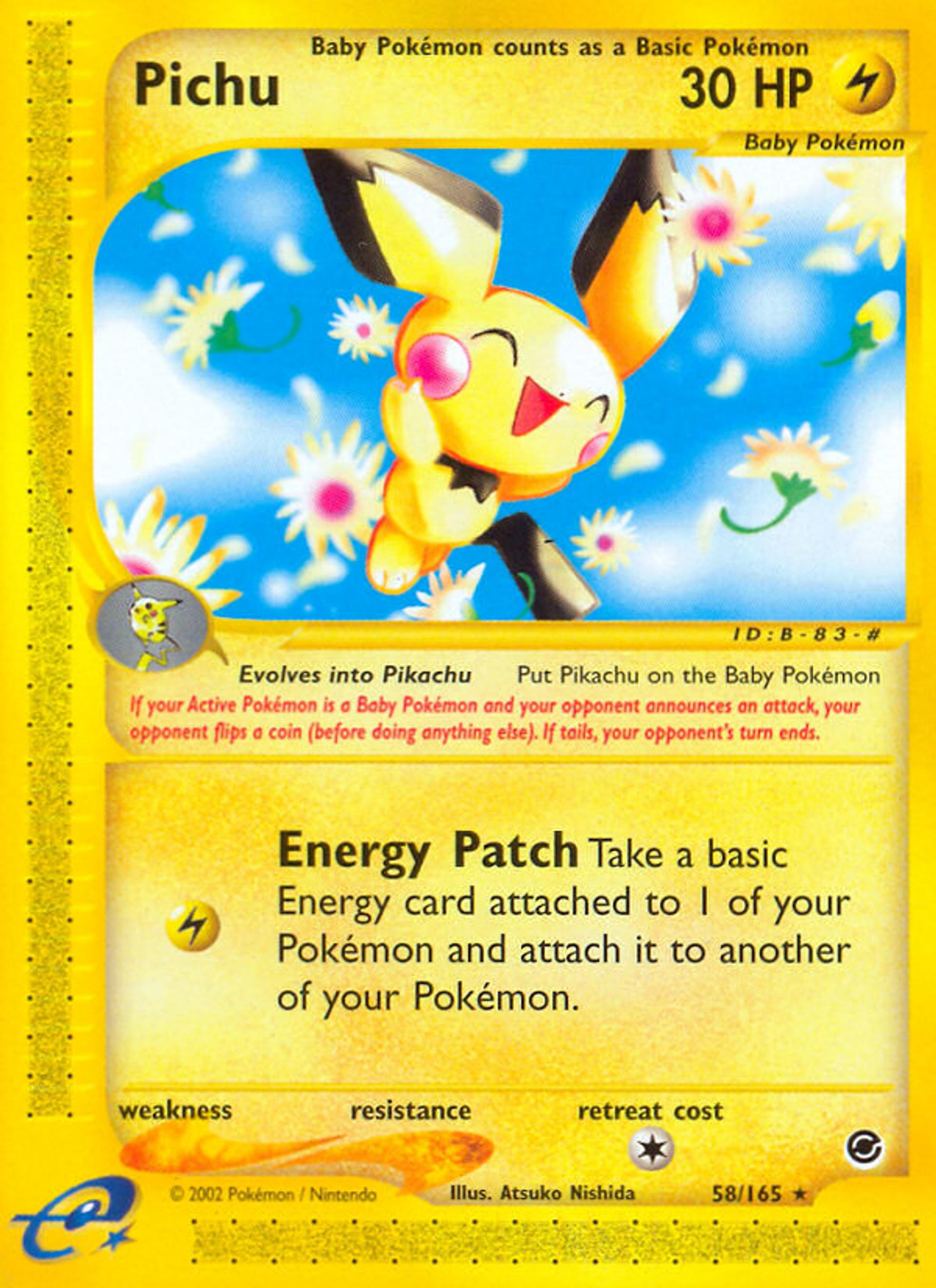 Pichu — Expedition — Pokemon