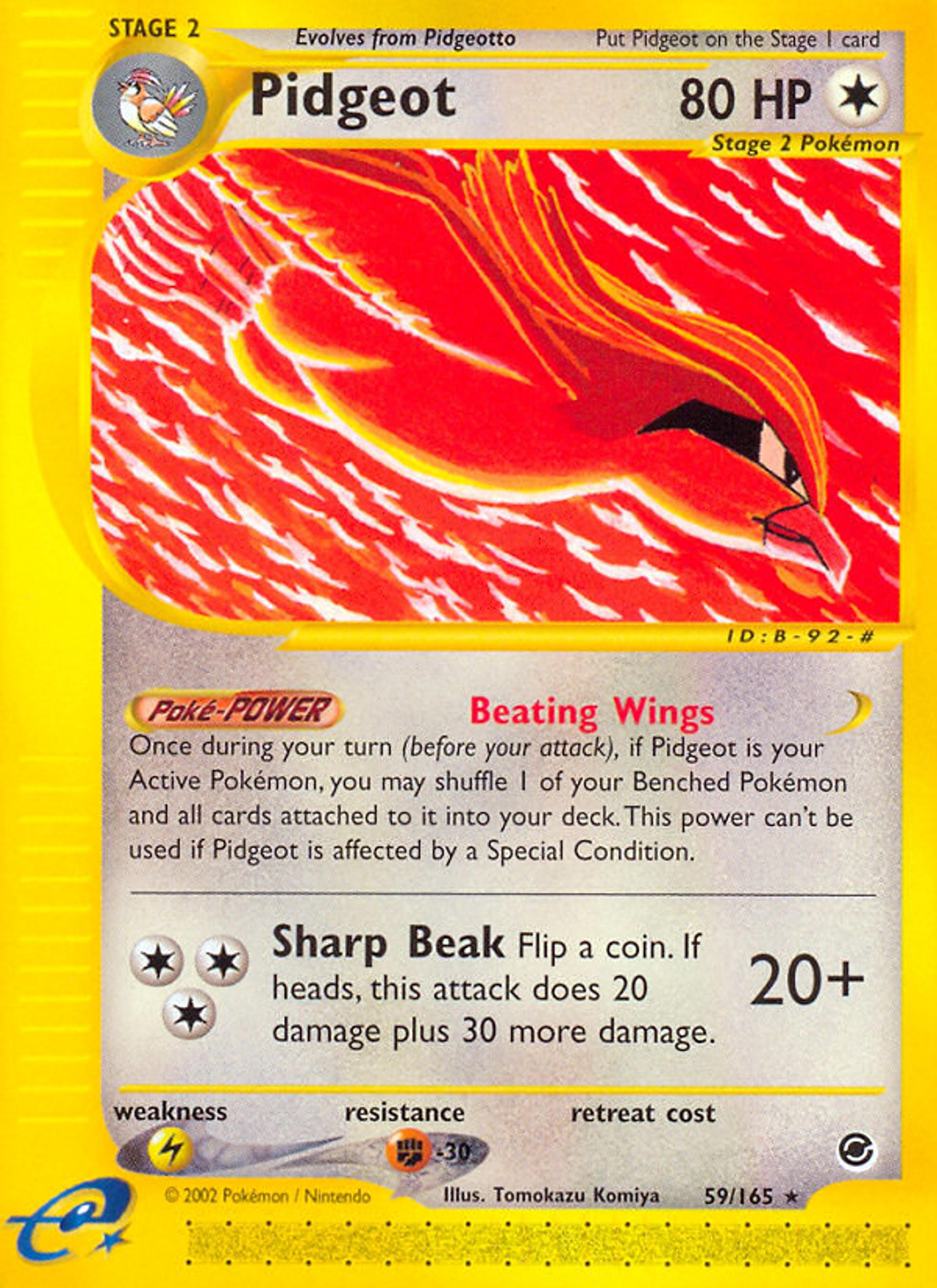 Pidgeot — Expedition — Pokémon