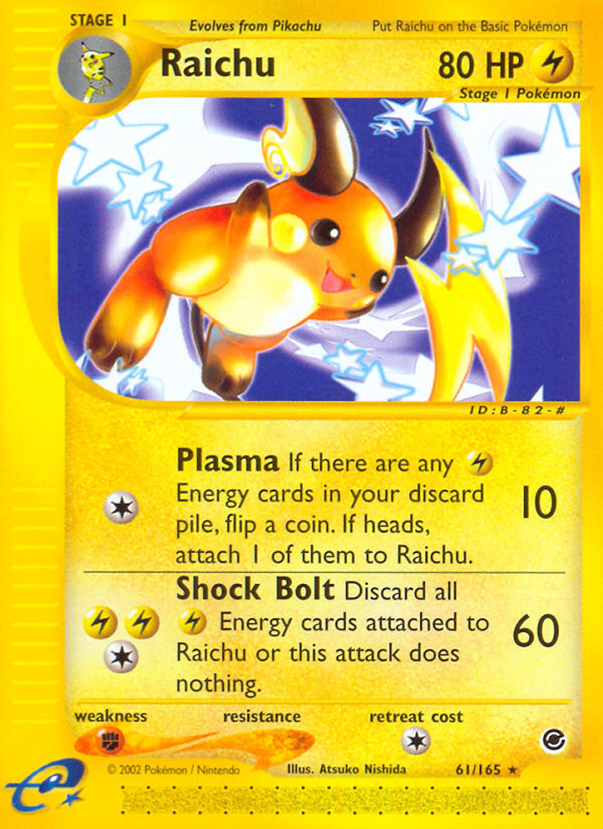 Raichu — Expedition — Pokemon